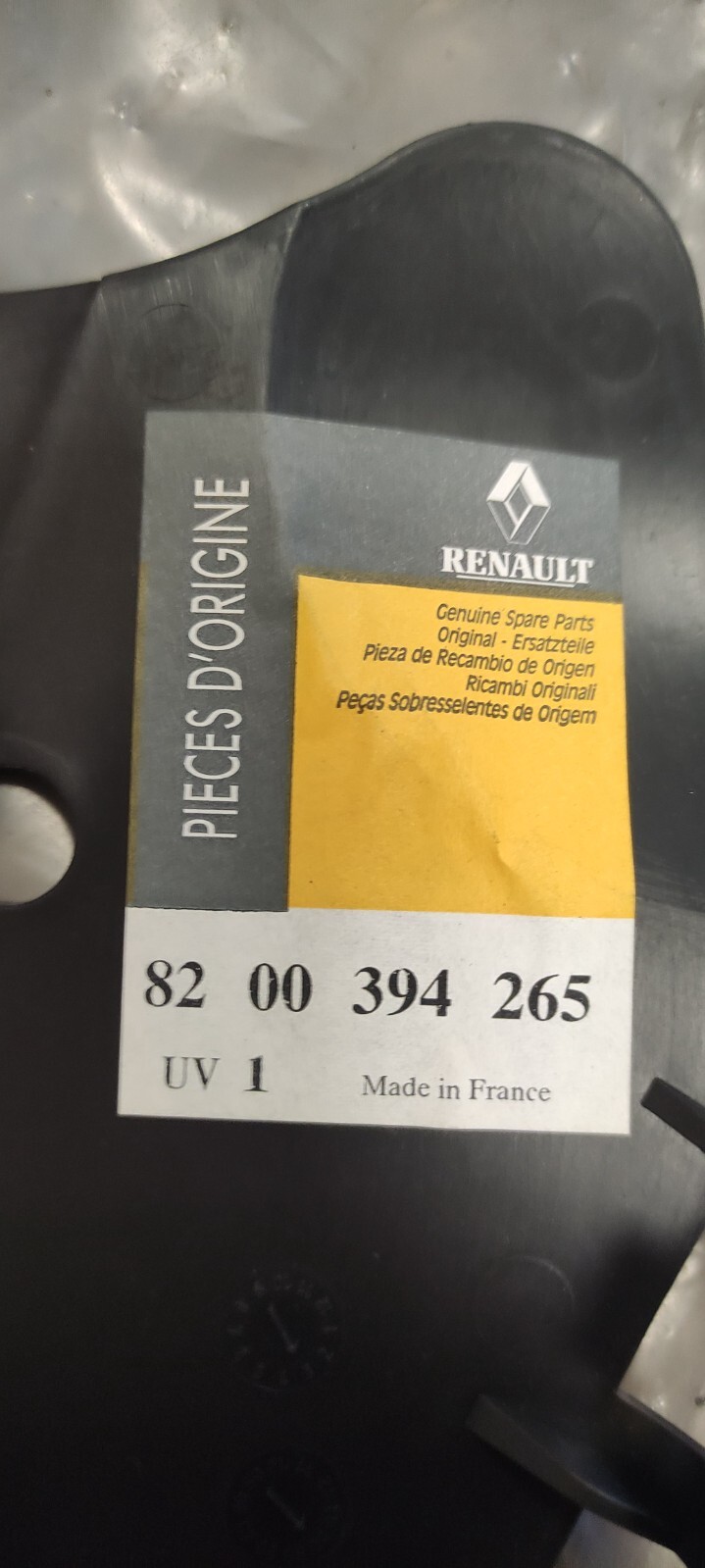 Carenage bras de suspension gauche Renault Espace IV resout bruits train avant