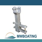 Heavy Duty Boat Trailer Bunk Skid Bracket - 8" Stem Suits 2"x 2" Box (50mmx50mm)