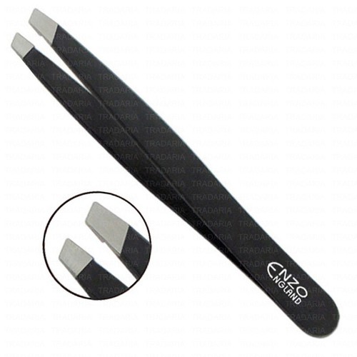 2X Oblicuas Puntiagudo Cuentas Depilar Vello Depilar Pinzas Negro Y Rosa Set - Bild 3 von 3
