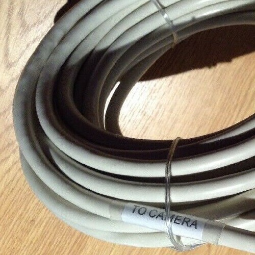 ANGELTRAX 30FT SURVEILLANCE "CAMERA TO DVR" CABLE HD9CBL 4-PIN M&F VULCAN RV BUS - Picture 5 of 5