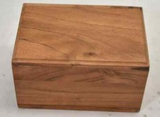 Pet Urn NEW Terrybear Wood Box