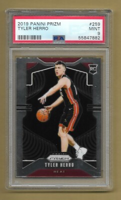 NBA カード Prizm Tyler Herro RC PSA9