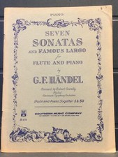 G.F. Handel - Seven Sonatas and Famous Largo for Flute and Piano G.F. Handel - Seven Sonatas and Famous Largo for Flute and Piano