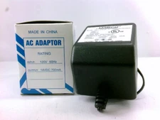 JameCo ReliaPro 87581 Ac Adaptor 24VAC 500mA 120V 60MHZ Indoor Use Only