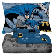 Batman "Vintage Comics" Kids Reversible Bed Set-W30570839316, W21651841066