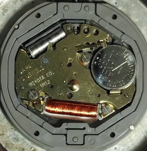 Officina Del Tempo A41843 Unisex Pink Leather Strap Quartz Watch With Day, Italy - Picture 9 of 11