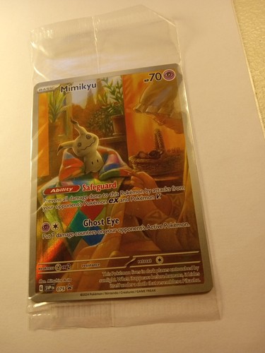 Mimikyu 075 Pokemon Paldean Fates ETB Promo SVP075 NM SEALED - Bild 3 von 4