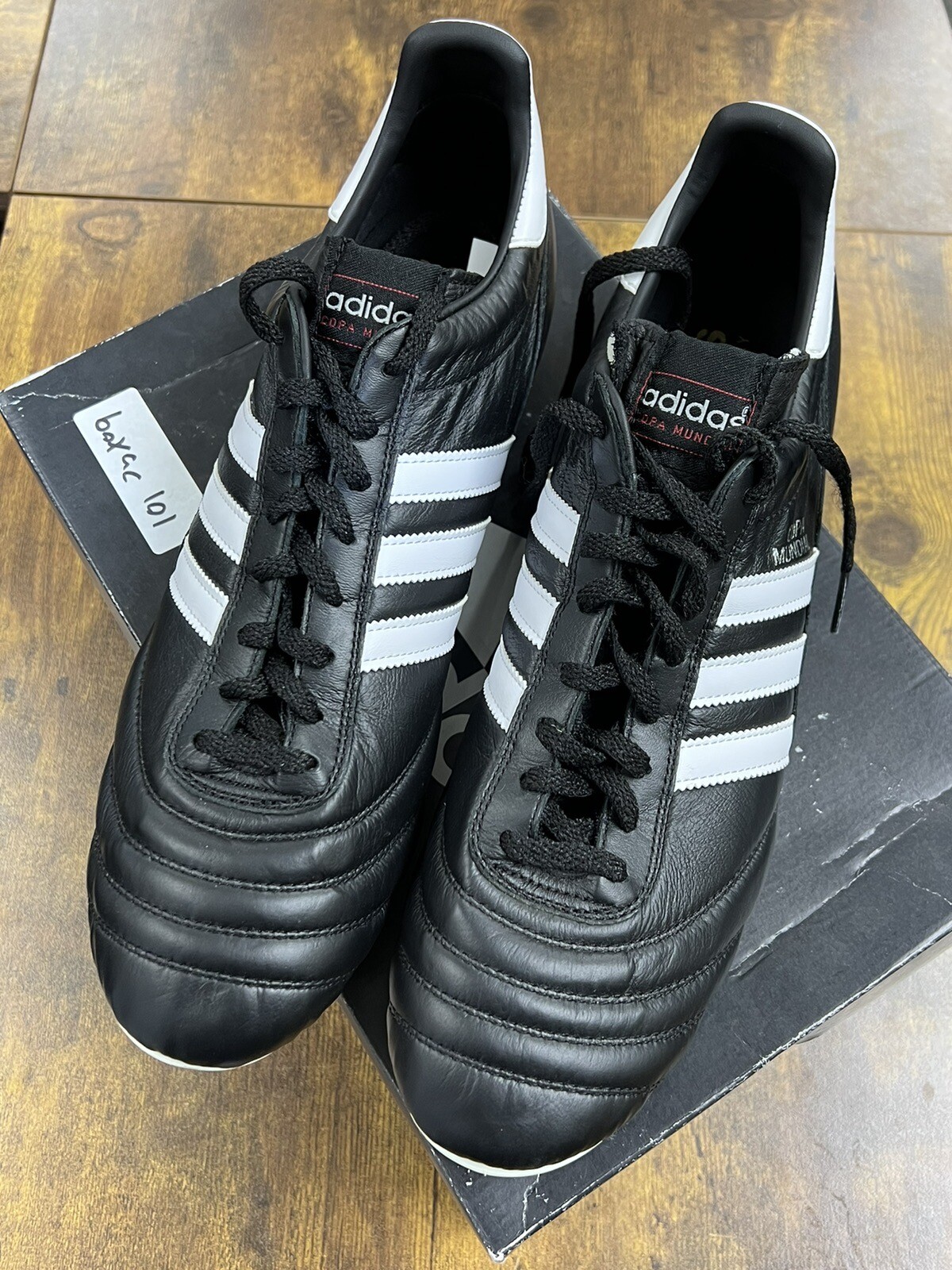 Adidas Copa Mundial FG Black and White Soccer Shoes 0… Gem