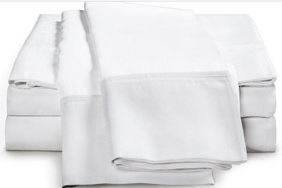 Luxor Style Bamboo Sheet Set 300 TC Twin XL White NEW Luxor Style Bamboo Sheet Set 300 TC Twin XL White NEW