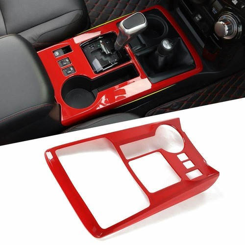 Red Center Console Interior Exterior Cover Trim Kit for 4Runner 2010+Accessories - Picture 16 of 40