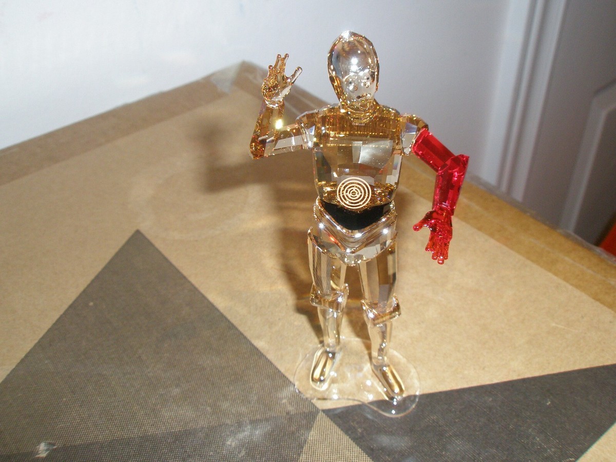 SWAROVSKI R2-D2 C-3PO 2体セット➕台座 スワロフスキー スター