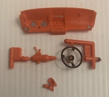 Corvette America 4 Door DASH,STEERING WHEEL 258 1670 Model Car Parts COMBINE