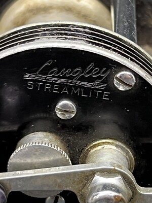 Vintage Langley Streamlite Model 310 KC Level Wind Fishing