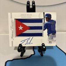 2015 Panini National Treasures - Made in #43 Jorge Soler /99 (AU, RC)