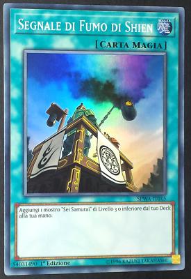 SHIEN RAUCHSIGNAL Super Rare auf Italienisch SPWA-IT015 YUGIOH