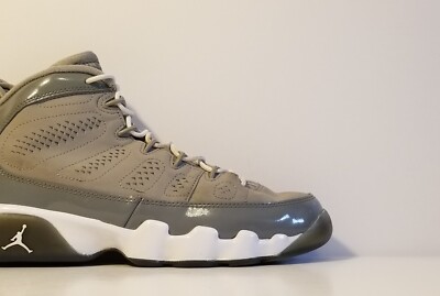 Vtg 2012 Nike Air Jordan IX 9 OG Retro Cool Grey Sz. 6.5 6.5Y XI