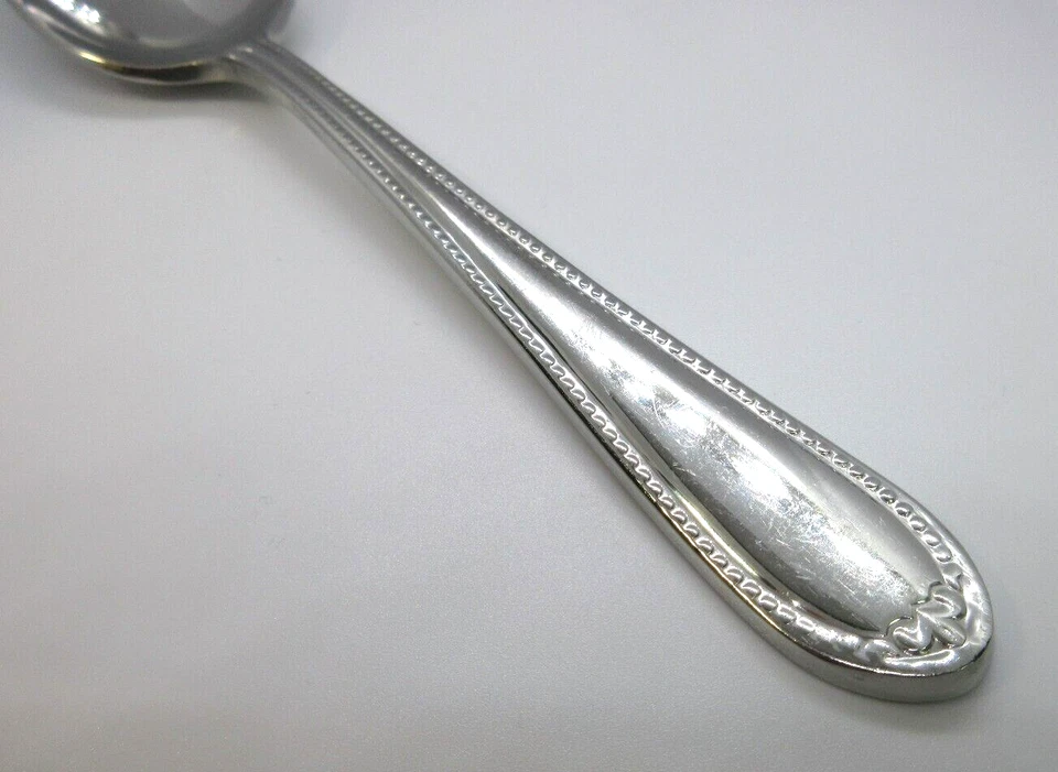 Wedgwood KNIGHTSBRIDGE *1 место/овальная суповая ложка* 7 1/8 дюйма глянцевая нержавеющая сталь - Изображение 3 из 4