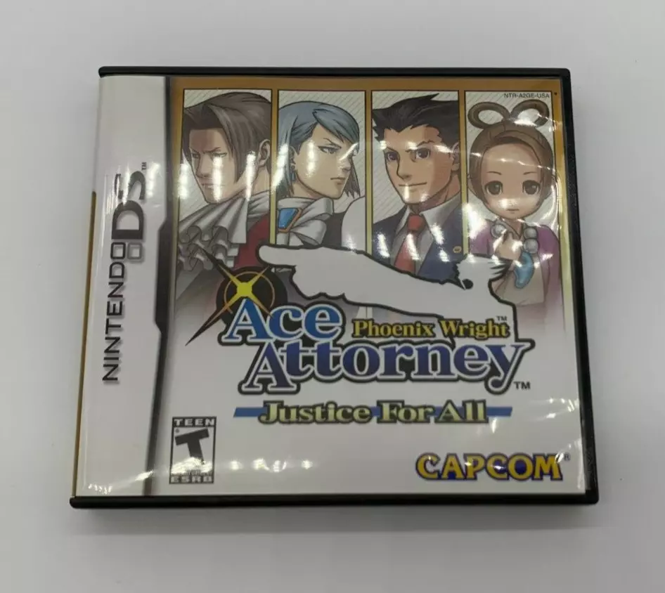 Phoenix Wright, Ace Attorney: Justice For All - Nintendo DS