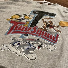 1996 Space Jam Sweatshirt Bugs Bunny Tasmanian Devil Daffy Duck XL