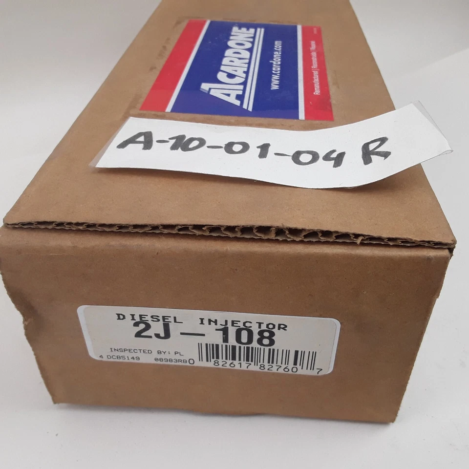 Inyector de combustible Cardone 2J-108 remanufacturado para Chevrolet 6,6 L (2006-2007) Foto 4 de 4