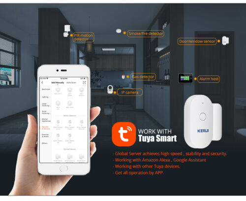 WIFI Tuya APP GSM Security Alarm System Home Anti-theft Burglar Motion Detector - Picture 43 of 48