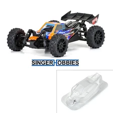 PRO-LINE RACING PRO367100 1/18 Axis Clear Body: Typhon GROM (REQUIRES PAINT) HH