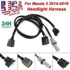 Arnés de cableado de faros delanteros para Mazda 2014-2018 Mazda 3 reemplazar BHN1-51-0K6A