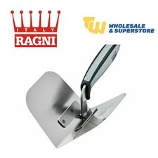 Ragni Stainless Steel Internal Corner Trowel 125mm x 100mm Plastering RAG65401S