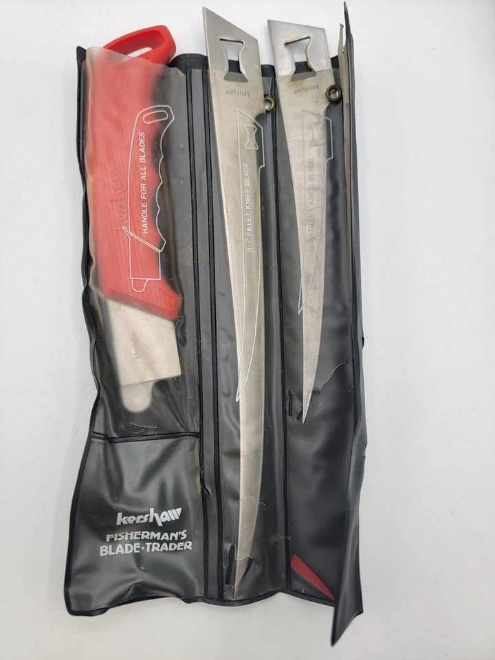 Kershaw "Fisherman's Friend" Blade Trader 3 Blades Handle And Sheath - Image 2 of 4