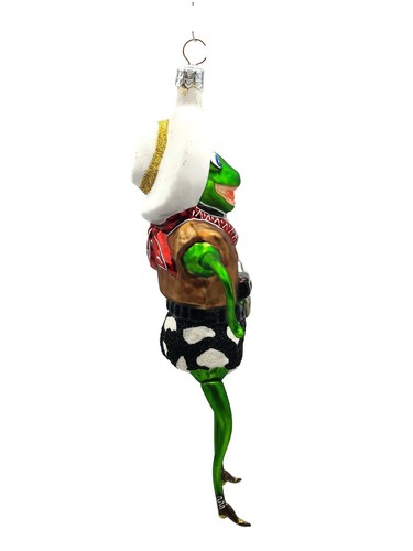 Slavic Treasures Rootin Tootin Kröte Cowboy Frosch Halloween Weihnachtsschmuck - Bild 3 von 8