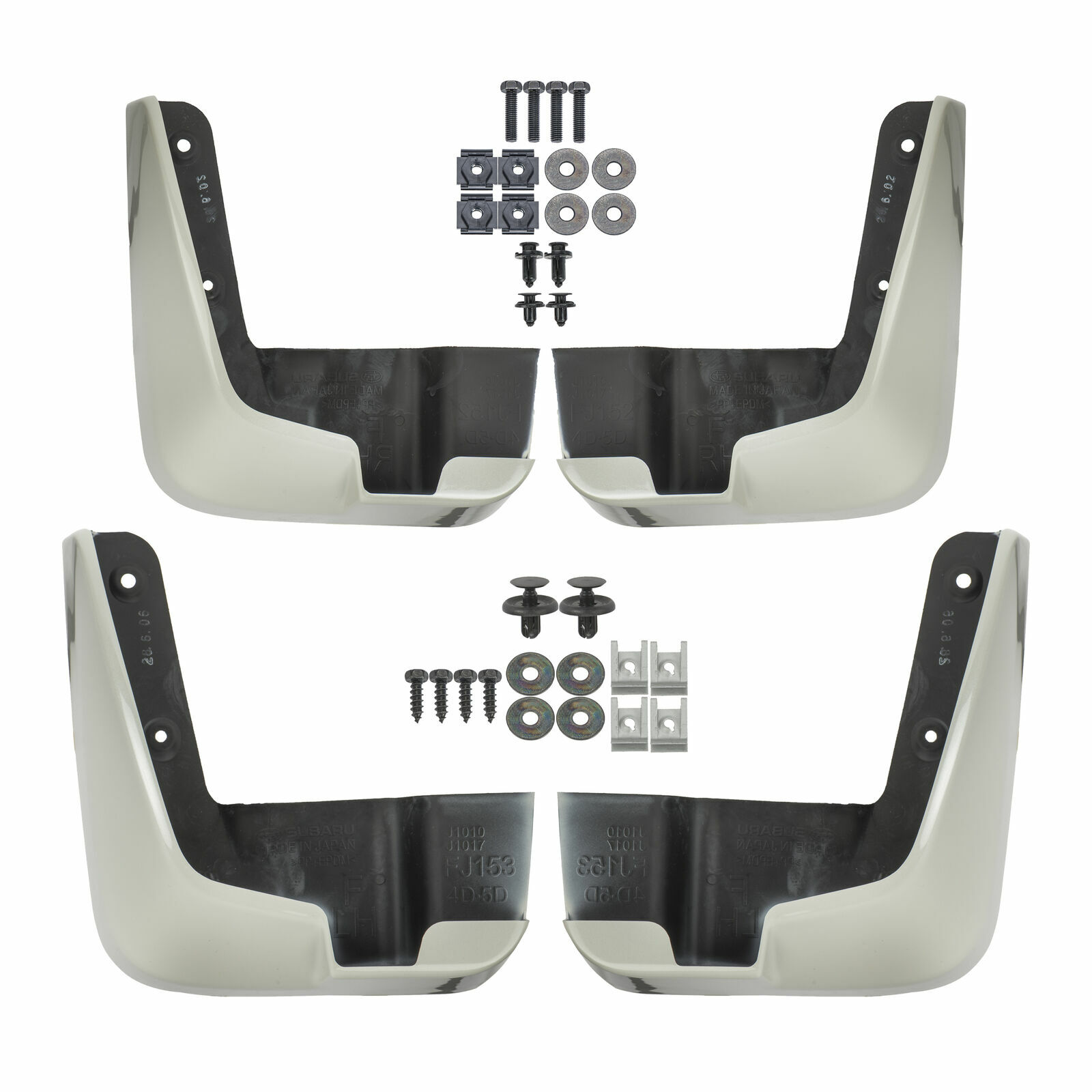 Guardias de salpicaduras para Subaru Impreza 2015-2016 (P/N J1010FJ320W6)