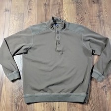 Tommy Bahama Sweater Mens Large Pullover Henley Sweatshirt
