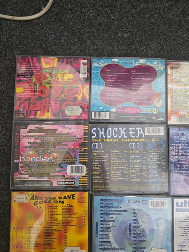 18x Rave CDs Gabber Hardcore Techno Trance House Rave Base Shocker Razorshock - Bild 6 von 12
