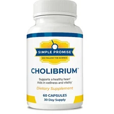 Simple Promise - Cholibrium - Mushroom Supplement with Lions Mane - Heart and...
