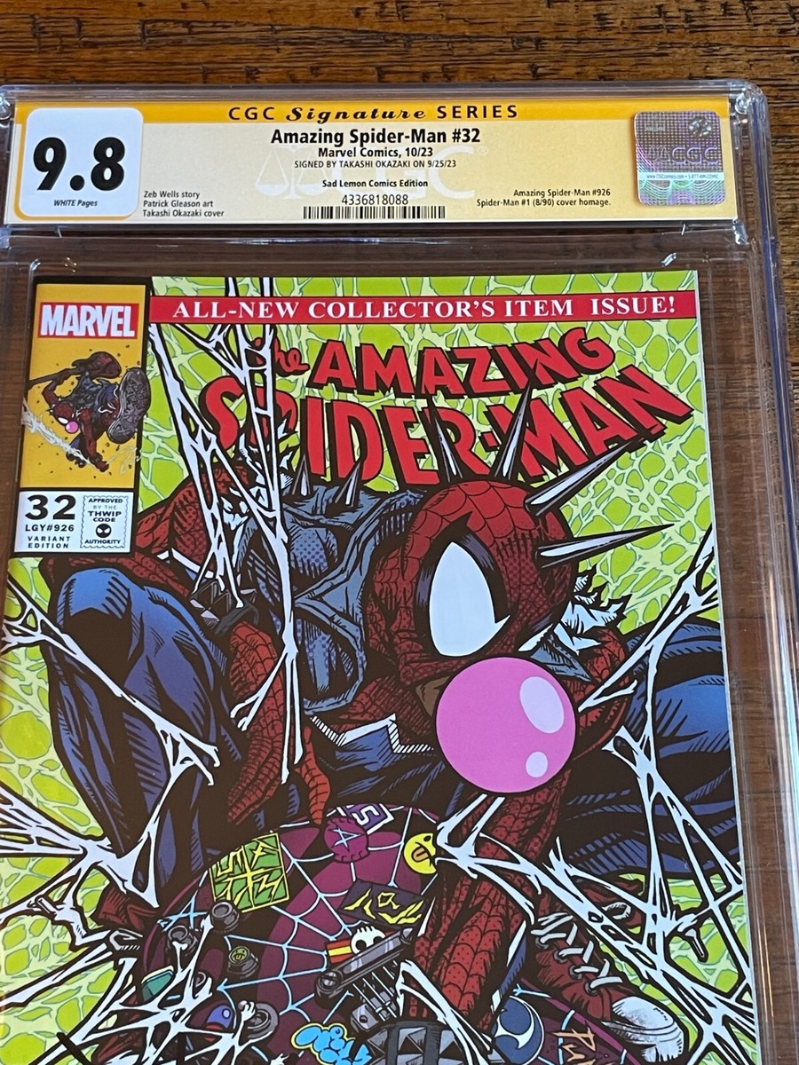 ジョン・ロミータ・Jr氏 直筆サイン Spider-Man CGC9.8 AMAZING SPIDERMAN #506 CGC 9.8 signature series John Romita Jr