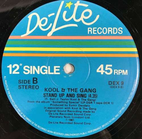 Kool & The Gang - Ooh La, La,La (Let's Go Dancin') Vinyl 12" Re-Mix Excellent - Picture 2 of 4