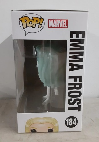 Funko POP! X-Men #184 Emma Frost PX Previsiones Exclusivas Halloween ComicFest 2017 - Imagen 2 de 6