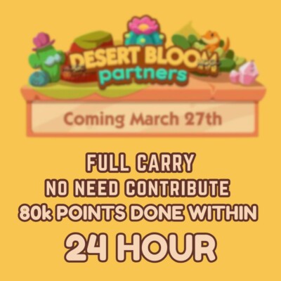 Partners Event - Desert_Bloom Partners FULL CARRY Services