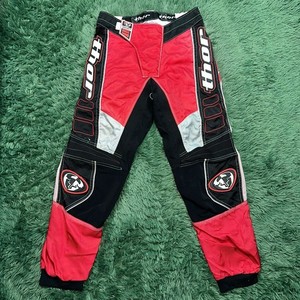 Thor Phase Motocross Racing Pants Red Black Silver Size 28