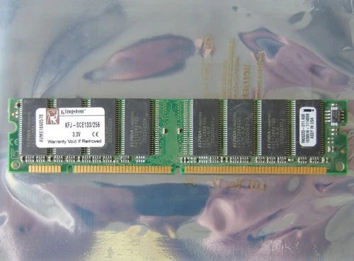 Kingston KFJ-SCE133/256 256MB PC133 CL3 168-pin DIMM SDRAM