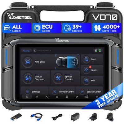 VDIAGTOOL VD70 Sacnner Automotive Full System Diagnostic Scan Tool ECU Coding US