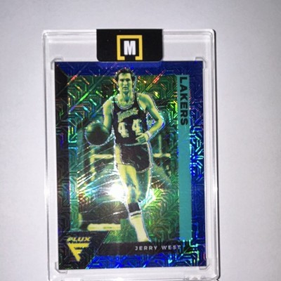 Panini 2020-21 Flux Jerry West #193 Blue Mojo Prizm 44/99 Jersey # Lakers NBA
