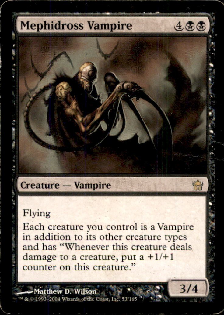 MTG Mephidross Vampire LP Light Play Fifth Dawn