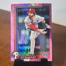 Topps 2025 Series 2 Jordan Romano Pink Parallel #424 Philadelphia Phillies MLB