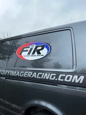 FIR Factory Image Racing (fir) Laminated Van Sticker 760mm X 330mm