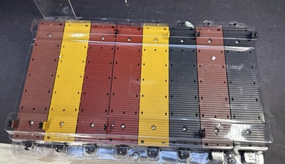 #ad #ad 8 O gauge Menards Flat Car Set. Multi Color. New $79.99