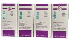 4 Pack Bliss Youth Got This PREVENT 4 + Pure RETINOL SERUM 20 mL Each