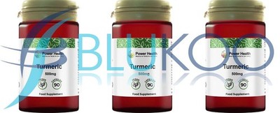 Power Health Kurkuma 500mg - 90 Kapseln (3er Pack)
