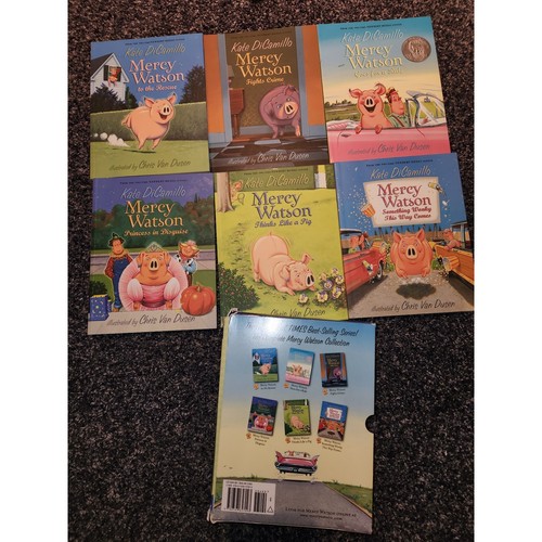 6 Books Mercy Watson Six Pig Tales Set Katie DiCamilo Paperbacks Ages 5 to 8