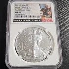 United States Mint American Eagle 2021 Silver 1 oz NGC MS 69 Coin